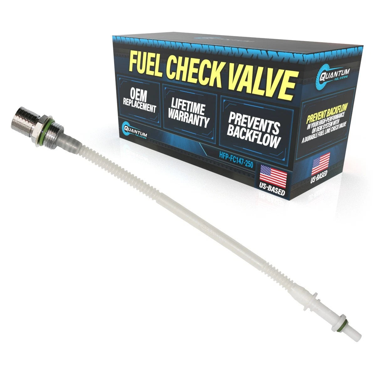 QFS Fuel Check Valve Assembly for Harley-Davidso N Low Rider 07-17 #62194-04B