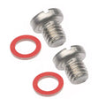 Yamaha Outboard 90340-08002 Gearbox Drain - Fill Oil Screw + Washer 2-PACK