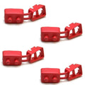 Boat Shortstop Circuit Breaker Terminal Covers - Red Rubber (set of 4)