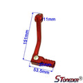 STONEDER Gear Shift Lever for Pit Dirt Bike SSR Thumpstar 110cc 125cc 150cc