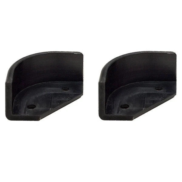 Malibu Boat Corner Cap Brackets 89-40038 - Black Plastic (pair)