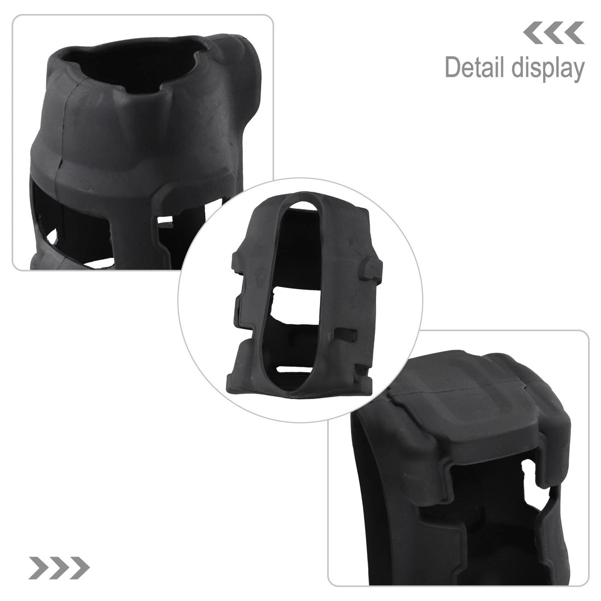 For DCF850 Wrench Cover Flexible Rubber Boot for Maximum Tool Protection