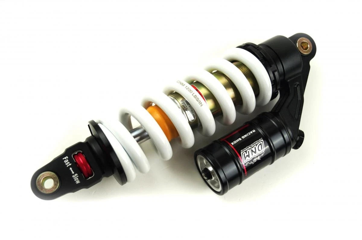 DNM PIT BIKE 300mm PIGGYBACK SHOCK, 1000LBS SPRING