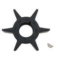 Water Pump Impeller & Key for Yamaha 25 30 40 HP 4-Stroke Outboard 6H4-44352-00