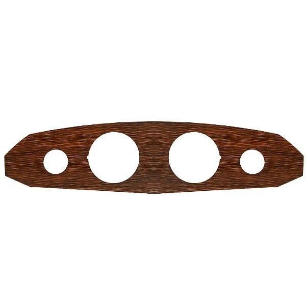 Four Winns Boat Blank Gauge Panel 025-4936 - Horizon Woodgrain