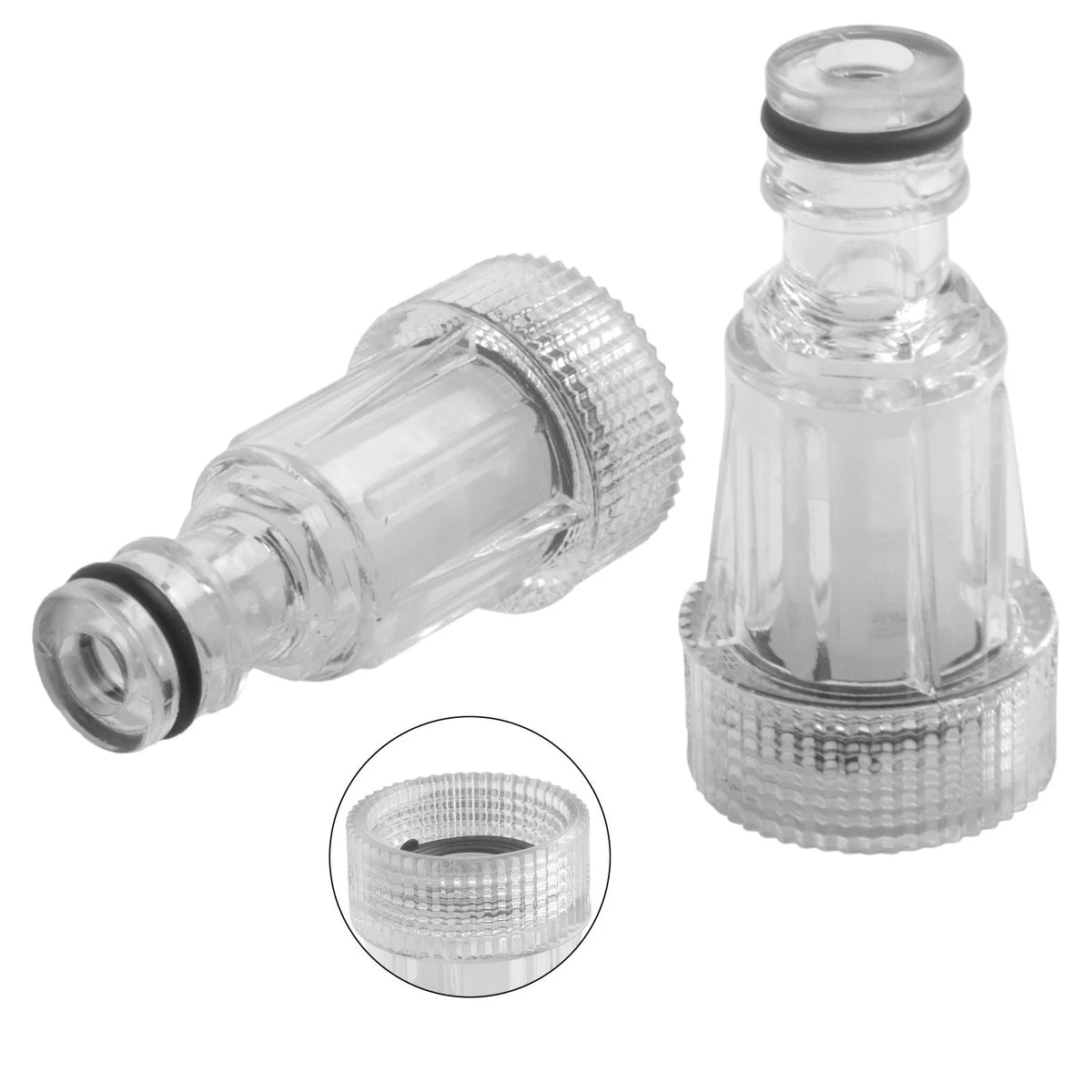 2*Water Filter Connection Car Clean Washer,High Pressure Tool for Parts