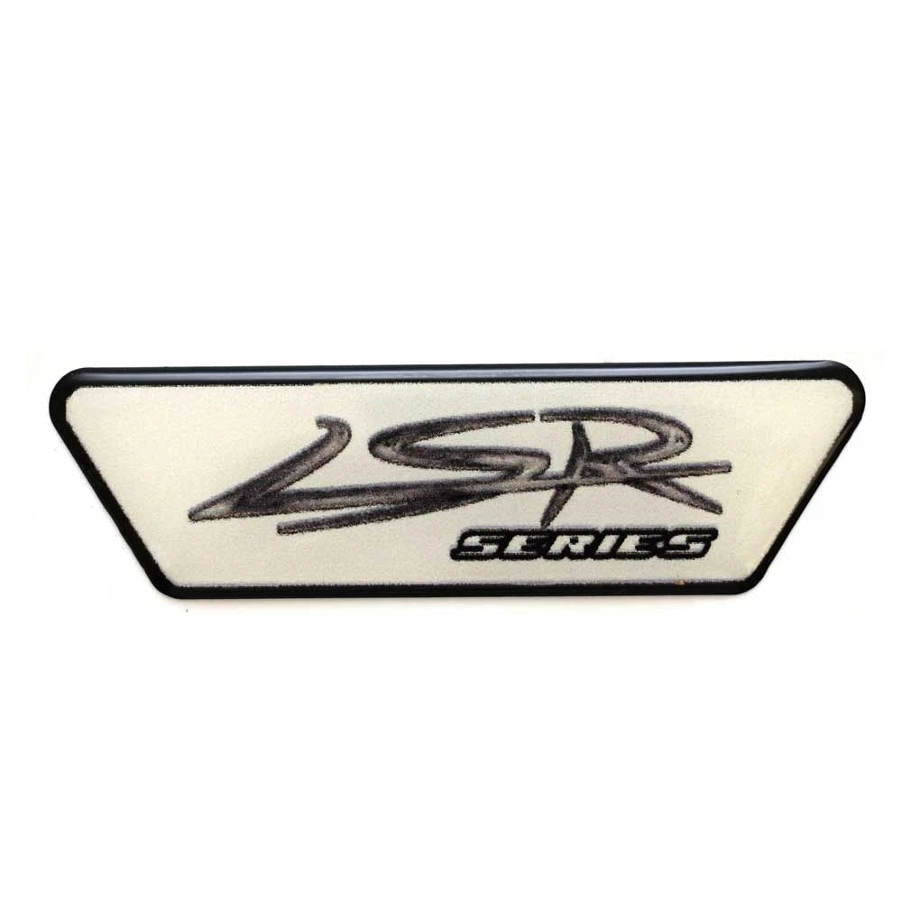 Larson Boat Glovebox Decal 8624-1437 - LSR Series 3 3/8 X 1 Inch