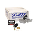 Stiletto Advantage III Boat Propeller E808225 - LH 14 1/2 X 25P SS