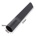 35mm Vacuum-Cleaner Crevice Replacement Tool Port Corner Nook Cranny Tool Black