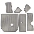 Rinker Boat Non-Skid Deck Mats 2290814 - Captiva 246 CC Gray (6PC)