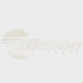 Malibu Boat Logo Decal 5922004 - White Sticker Emblem