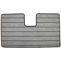 Tracker Boat Snap-In Floor Mat 324239 - with Snaps 37 X 20 3/4 Inch Gray