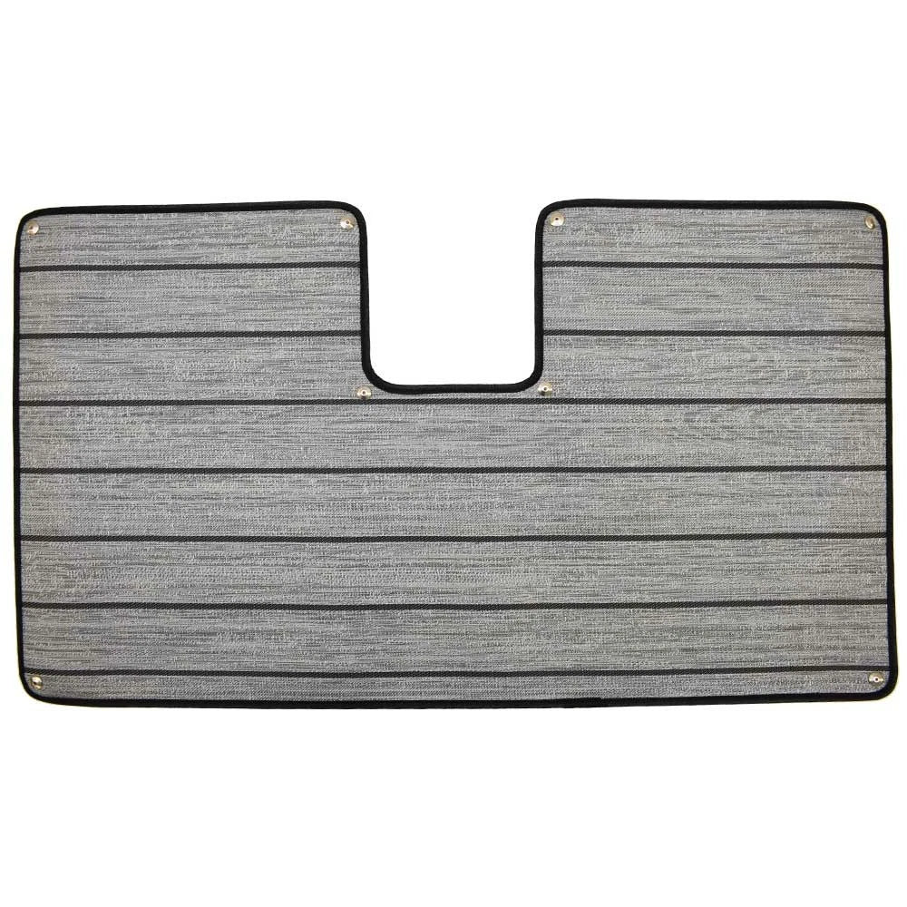 Tracker Boat Snap-In Floor Mat 324239 - with Snaps 37 X 20 3/4 Inch Gray