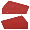 Malibu Boat Inner Tower Base 5550065PC.1 - 21 3/4 Inch Red (set of 2)