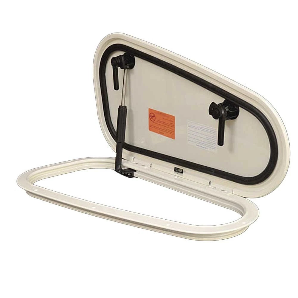 Bomar Boat Ventilation Hatch N1035-10PX-KCA W - Teardrop 24 1/8 Inch