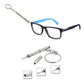 Repair Tool Eyeglass Screwdriver Nutdrivers 3in1 Cross Glasses Screwdriver
