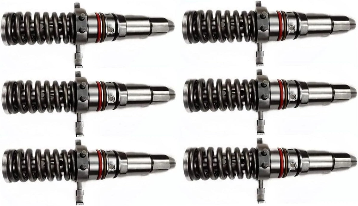 6 X Fuel Injector 224-9090 2249090 for Caterpillar CAT 3512 Engine