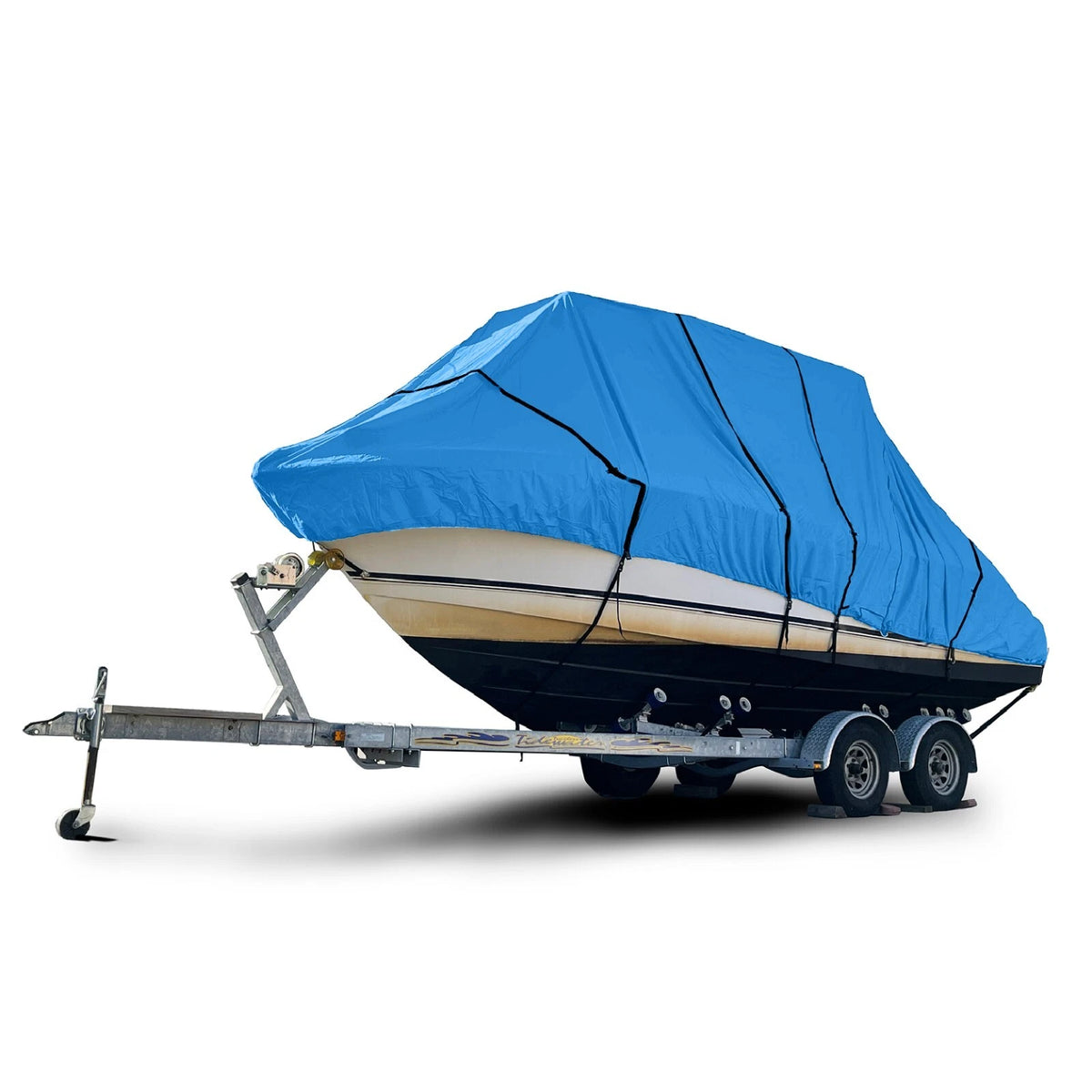 Pro-line Proline 22 Sport Center Console T-Top Hard-Top Boat Cover Blue Dry-Tech