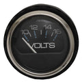 Faria Boat Volt Gauge VPC003A - Chesapeake Black SS 2 Inch