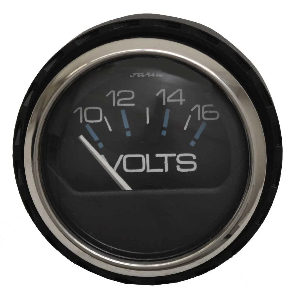 Faria Boat Volt Gauge VPC003A - Chesapeake Black SS 2 Inch