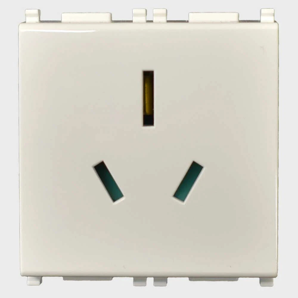 Vimar Boat Australian Standard Outlet 14262 - Plana White Plastic