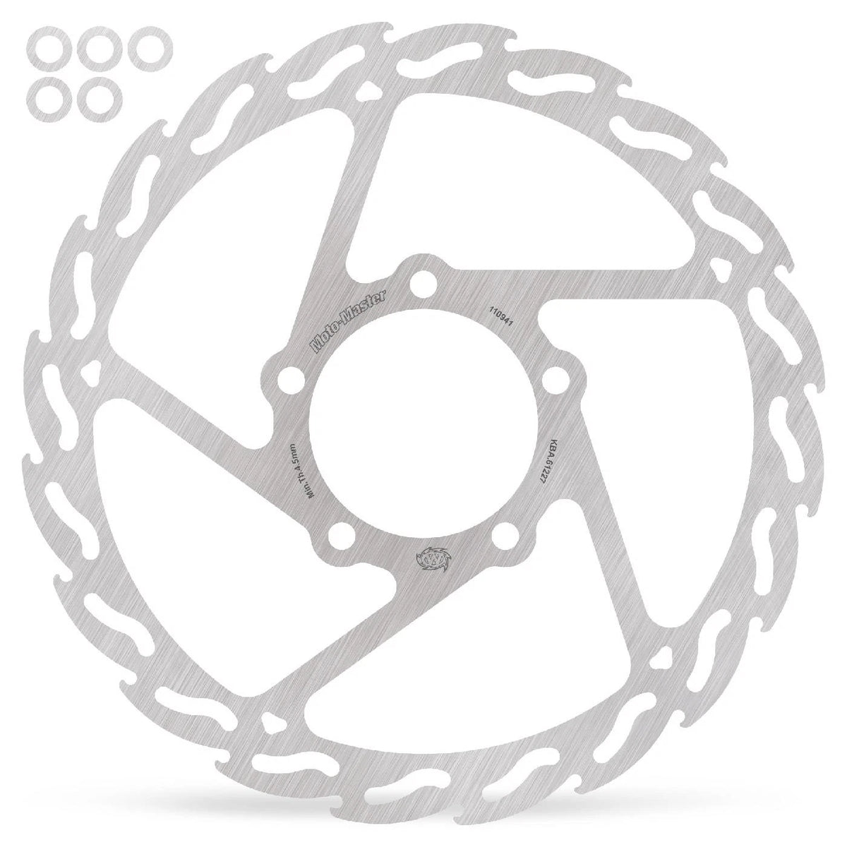 Moto Master Front Fixed Brake Disc Flame for KTM 250 Adventure 2022-2025