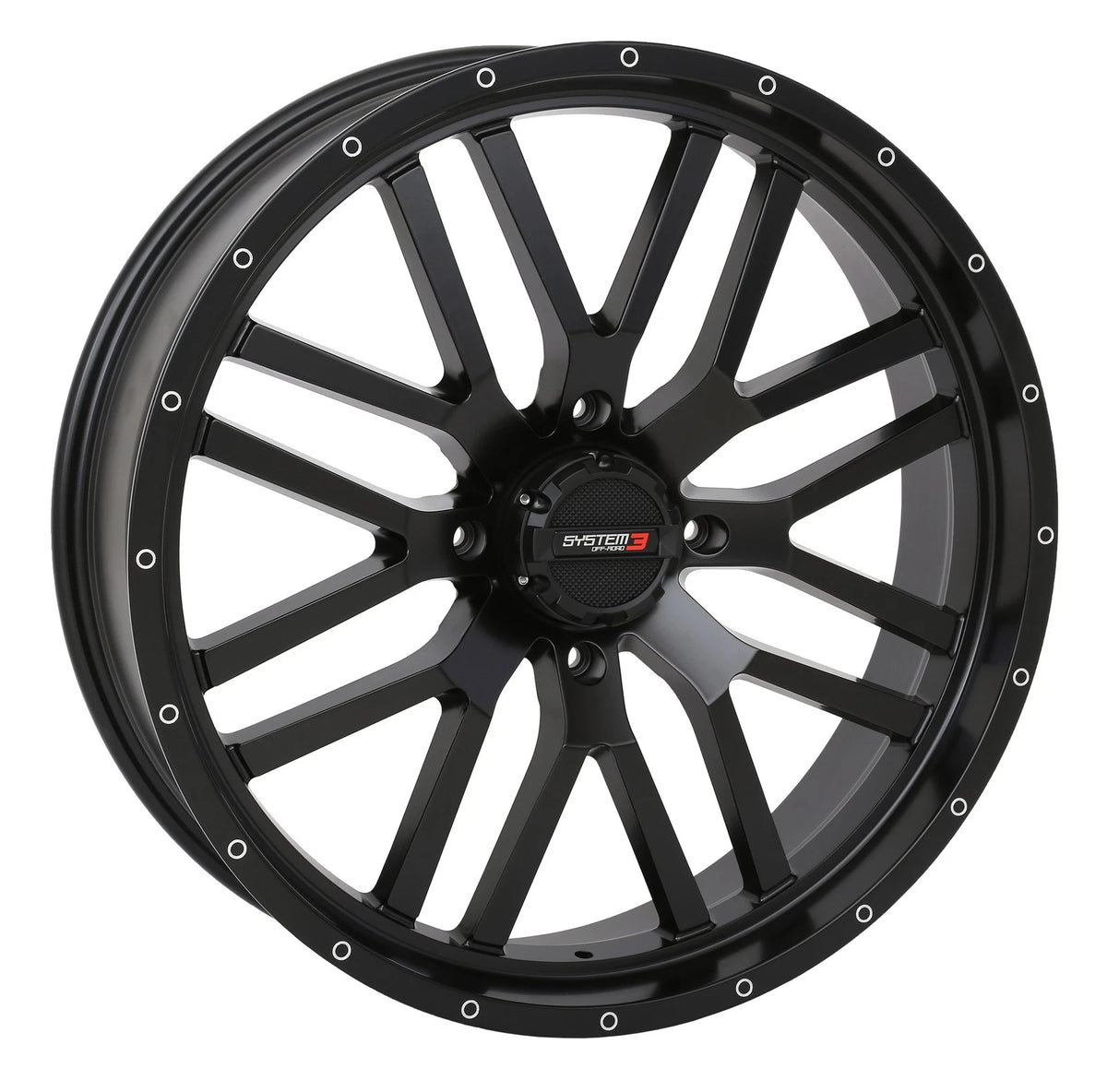 System 3 St3 Wheel 22x7 4+2.5 +10mm 4/137 Fit ATV/UTV 2015-2016 Models