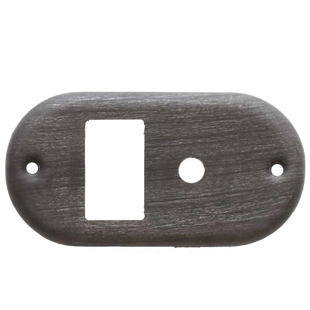 Godfrey Boat Blank Switch Panel 405170 - 4 3/8 X 2 1/4 Inch Graywood