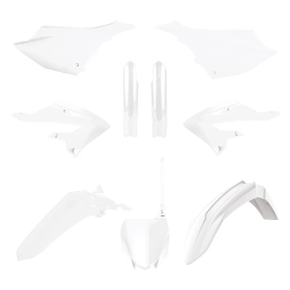 Polisport White MX Plastic Kit for Yamaha YZ250 2022
