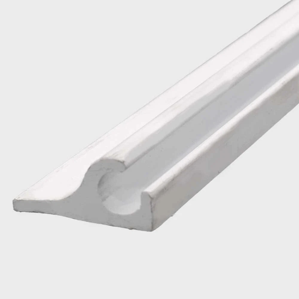 Barbour Plastics Boat Rub Rail R1062 - 1 7/8 X 5/8 Rigid White (20 FT)