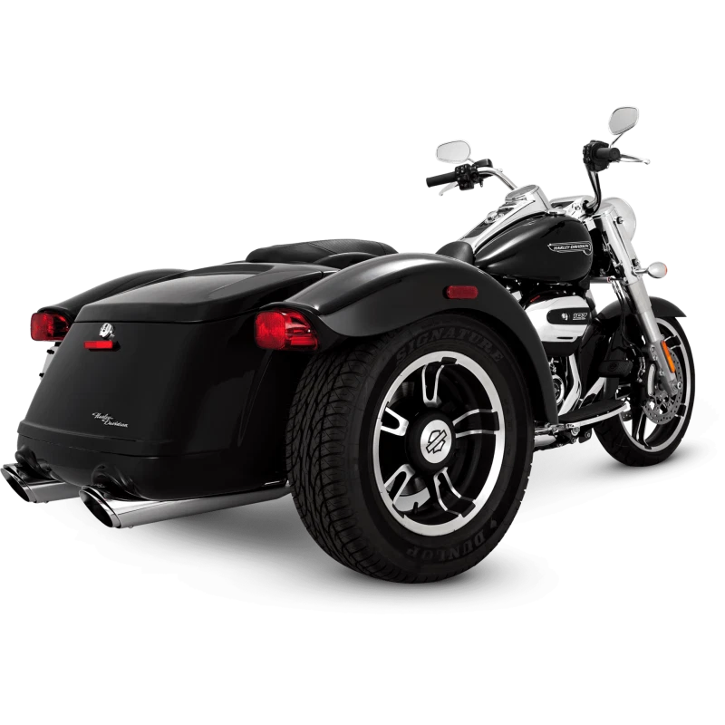 Vance & Hines Harley-Davidso N 17-22 Trike - Freewheeler Twin Slash Slip-On