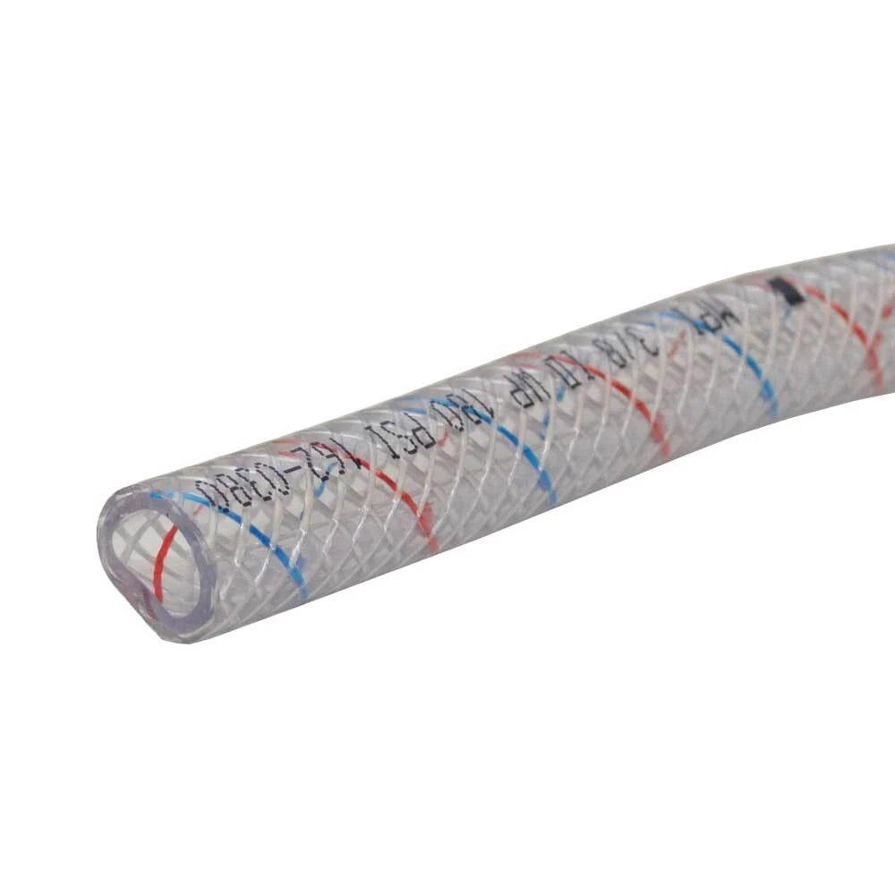 MPI Boat Water Hose 162-0380 - Reinforced 3/8 Inch PVC Clear (FT)