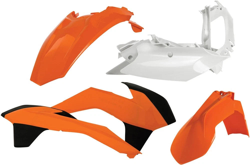 ACERBIS Plastic Kit Orange Fits KTM 350 EXC-F 2014-2016 & 500 XCF-W