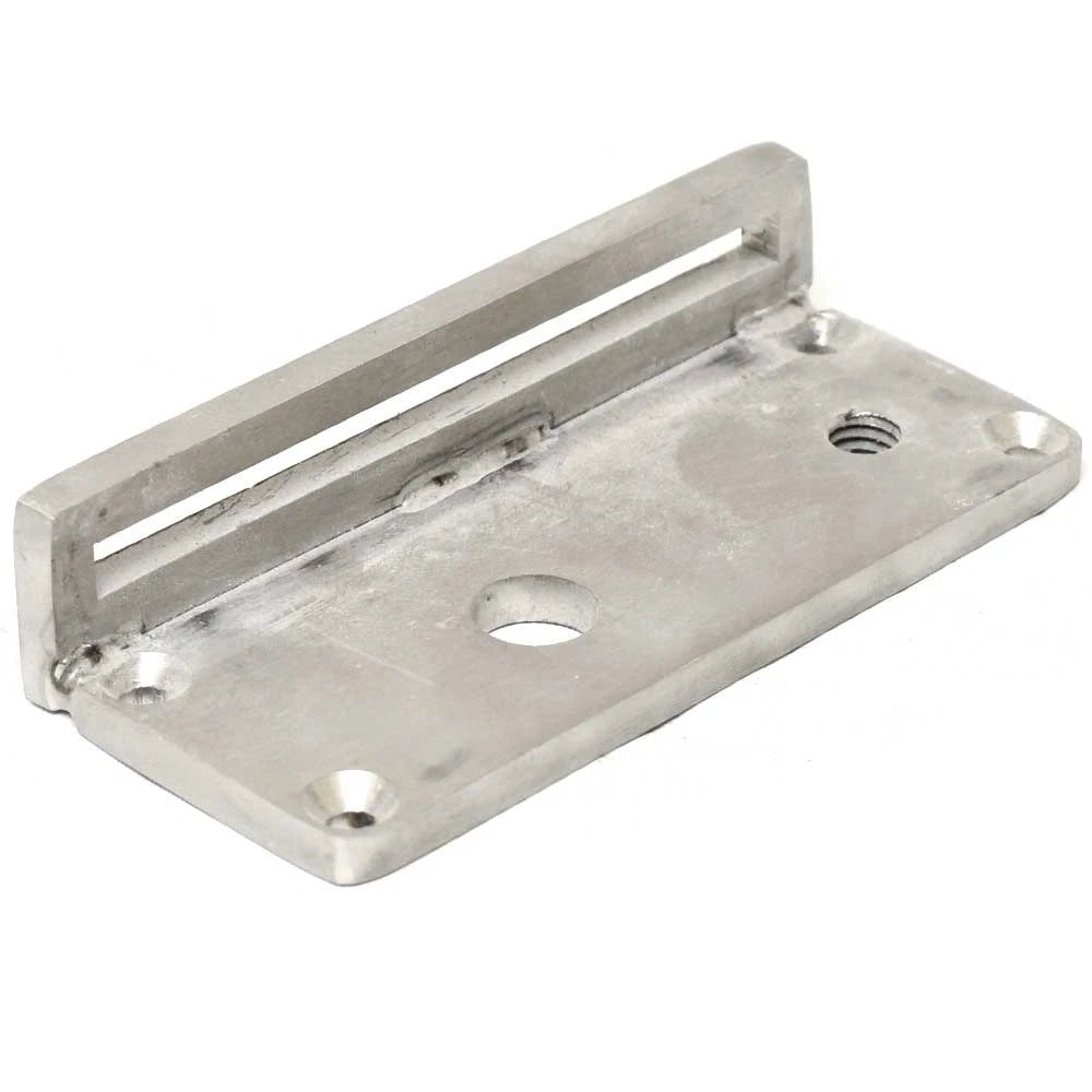 Carver Yachts Boat Mounting Bracket 5360004 - 4 1/2 X 2 Inch Stainless