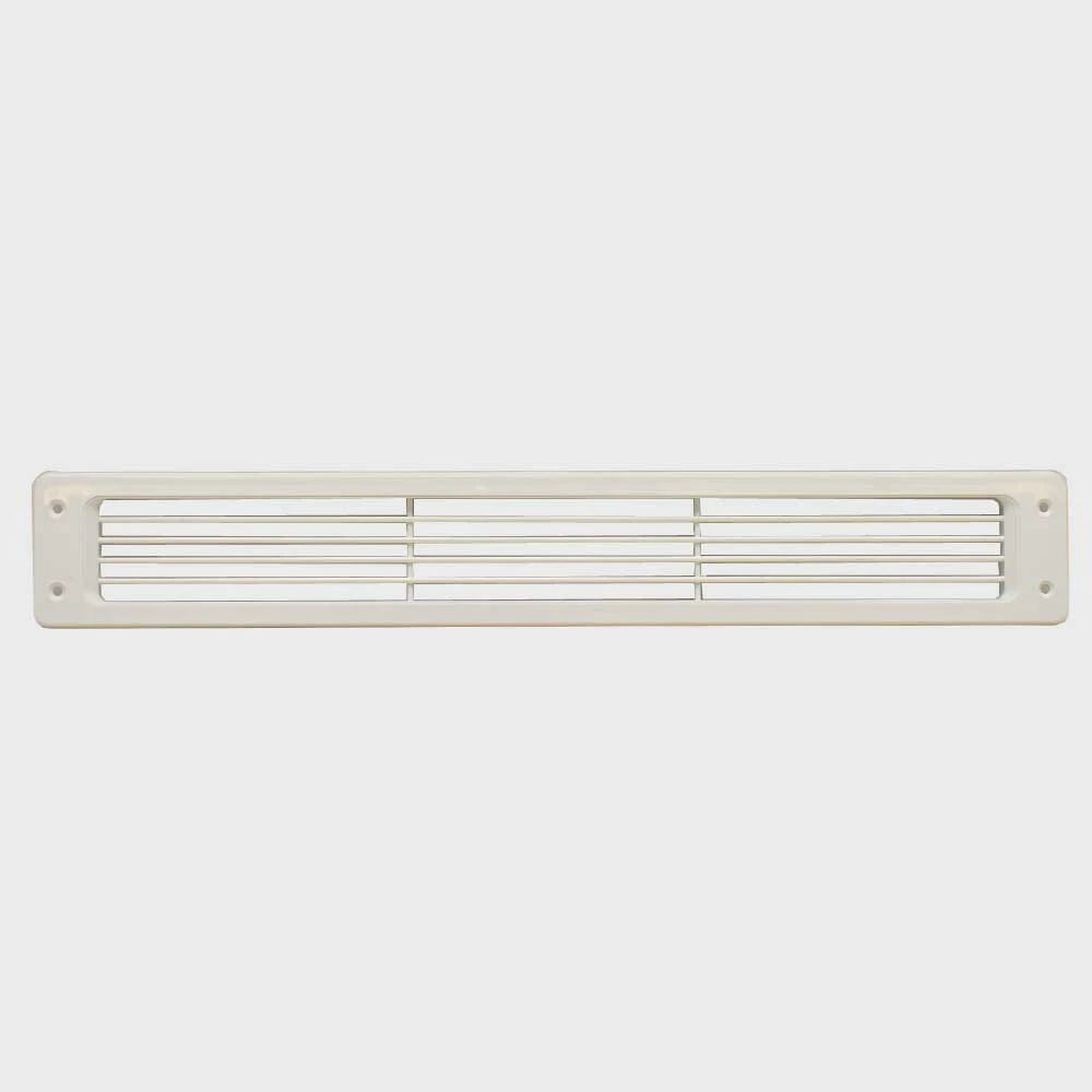 Sea-Dog Boat Louvered Vent Grille 337210-1 - 15 1/2 Inch White Plastic