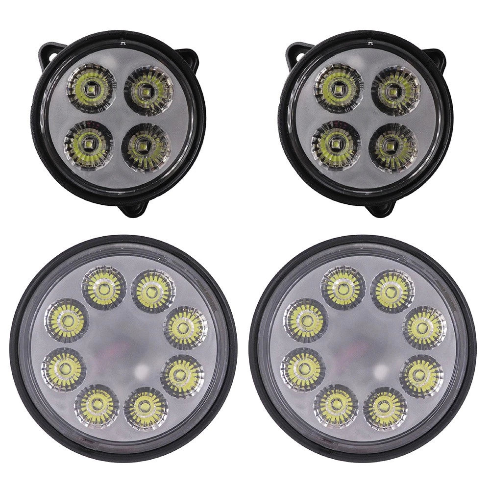 Flood Beam LED Headlight Kit Fits John Deere R Series Tractors
