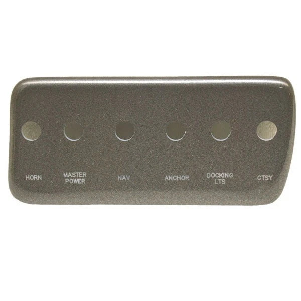 Hurricane Boat Blank Switch Panel 273015 - Sundeck 2690 Gray