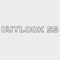 Crestliner Boat Model Decal 2180434 - Outlook SS White Sticker