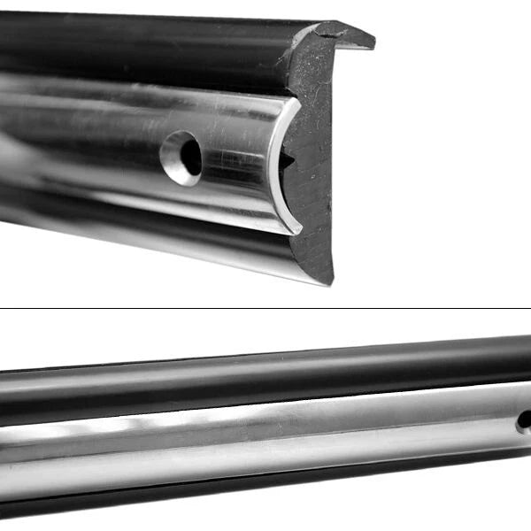 Taco Boat Rub Rail Molding Kit - Black 1 5/8 in X 44 Ft with Insert