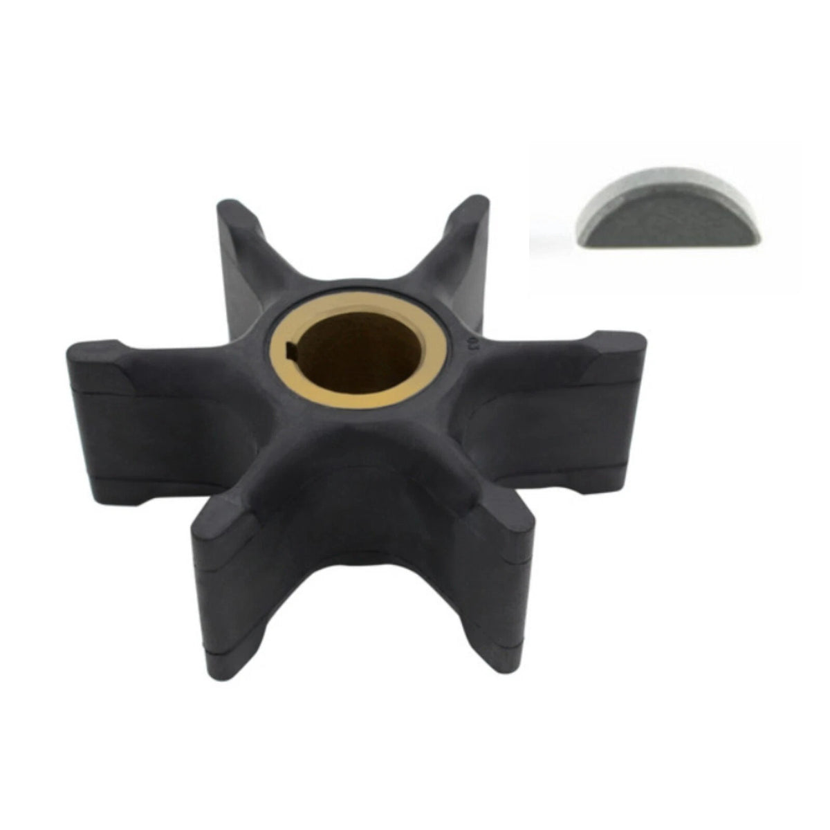 Water Pump Impeller with Key 385072 777832 383334 18-3044 for Johnson - Evinrude