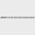 MasterCraft Boat Trailer Stripe Decal 75544212 - Reflective Silver