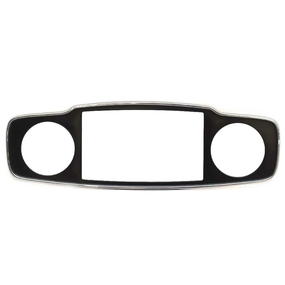 Chaparral Boat Blank Gauge Panel 14.02204 - Suncoast Black Vinyl