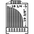 Case Fits IH Tractor Radiator K307602 1494