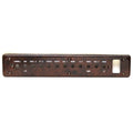 Hurricane Boat Blank Switch Panel 204277 - 14 X 2 1/2 Inch Woodgrain