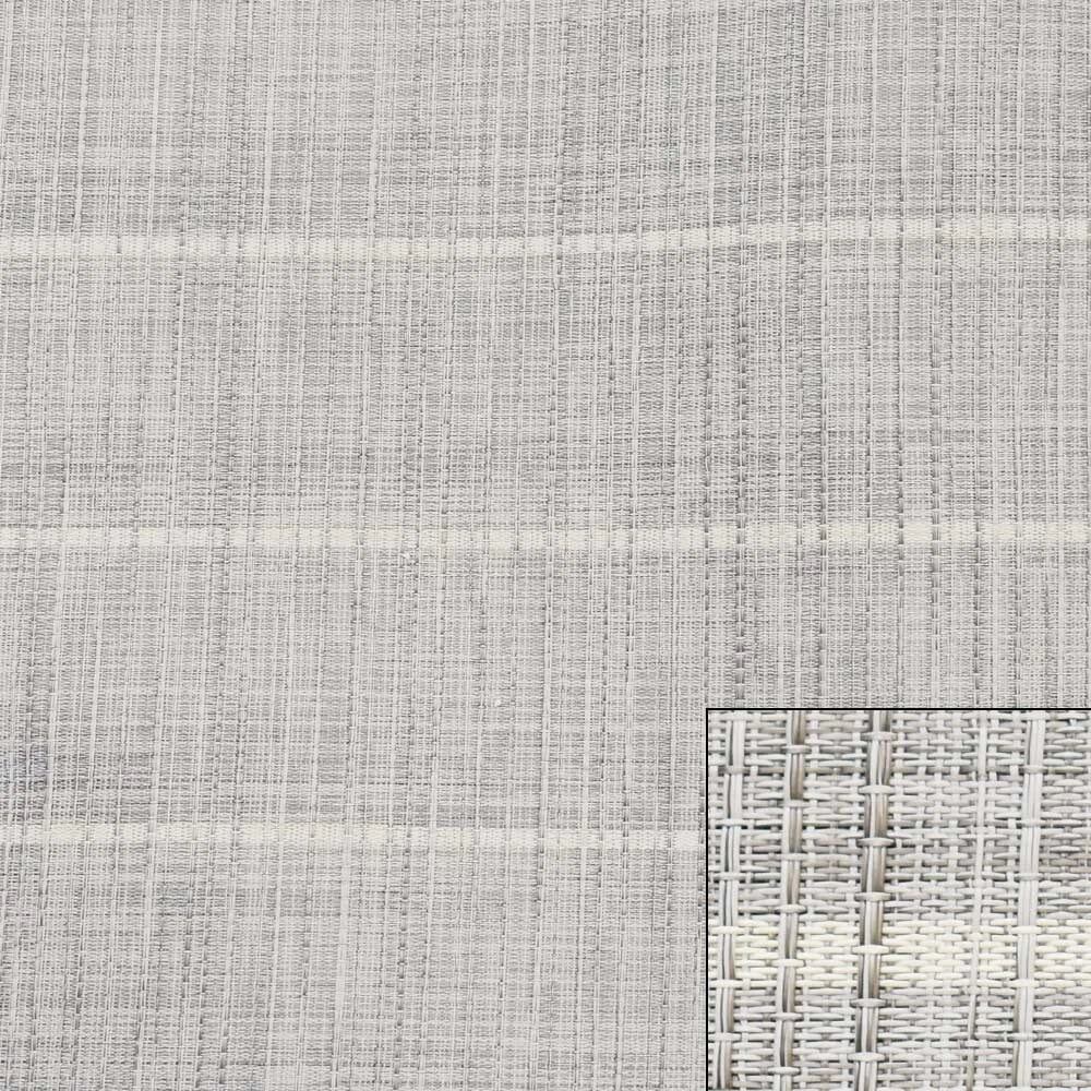 Pontoon Boat Woven Flooring - 8.75 X 25 FT Light Gray White