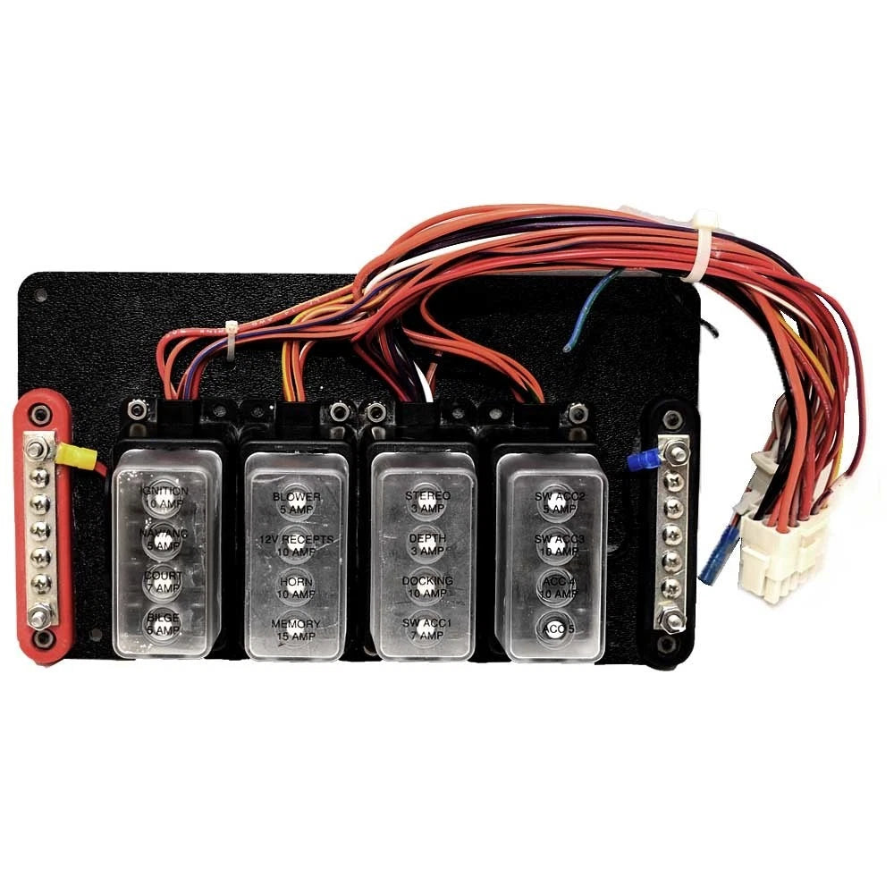 Bryant Boat Circuit Breaker Panel - 10 3/8 X 6 Inch Terminal Block