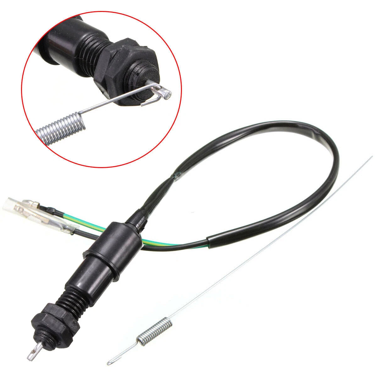 Universal Motorcycle Pit Dirt Bike ATV Rear Brake Stop Light Switch with Spring AU