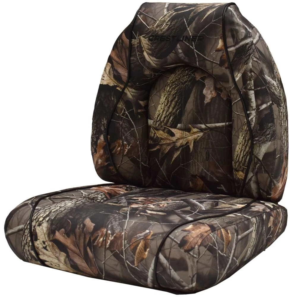 Crestliner Boat Seat Cushions 2157549 - Hardwoods Camouflage (2PC Set)