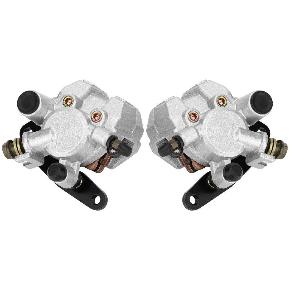Front Left Right Brake Caliper & Pads for Yamaha Banshee 350 YFZ350 1990-2006