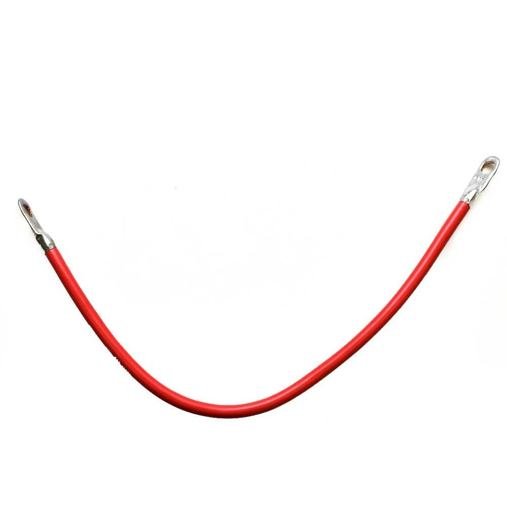 Boat Red Battery Cable - 19 1/2 Inch 4 GA Marine Wire